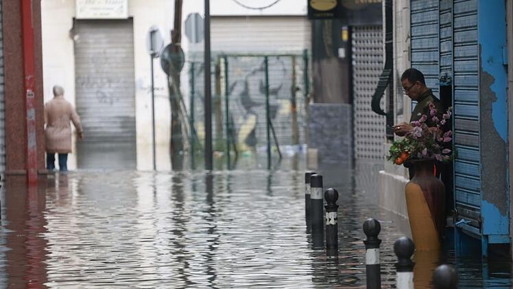 Starker Regen in Andalusien