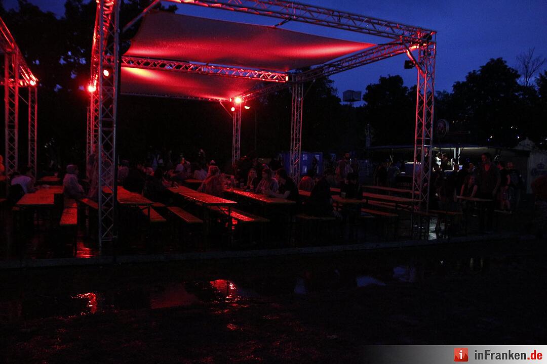 Rock im Park 2016 - Regen am Samstag