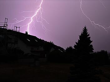 Wetterdienst erwartet heftige Gewitter in Sachsen