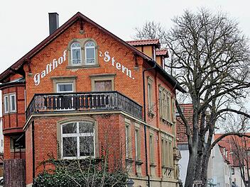 Wird umgebaut: Der ehemalige Gasthof Stern Foto: Dieter Britz