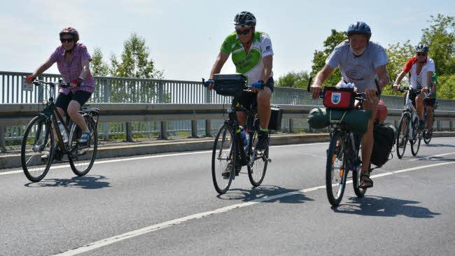 BR-Radltour macht Halt in Münnerstadt Foto: Björn Hein