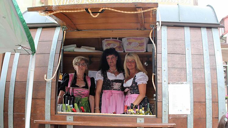 Das 35. Bad Brückenauer Stadtfest wurde am frühen Freitagabend eröffnet. Foto: Julia Raab