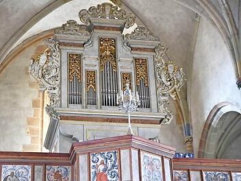 Orgelmusik bei Mondschein wird an der neuen Mühleisen-Orgel in der Königsberger Marienkirche geboten.  Foto: Gerold Snater