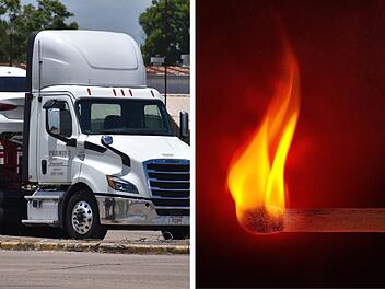 A9 bei Hilpoltstein: Neuwagen-Transporter geht in Flammen auf - über 500.000 Euro Schaden