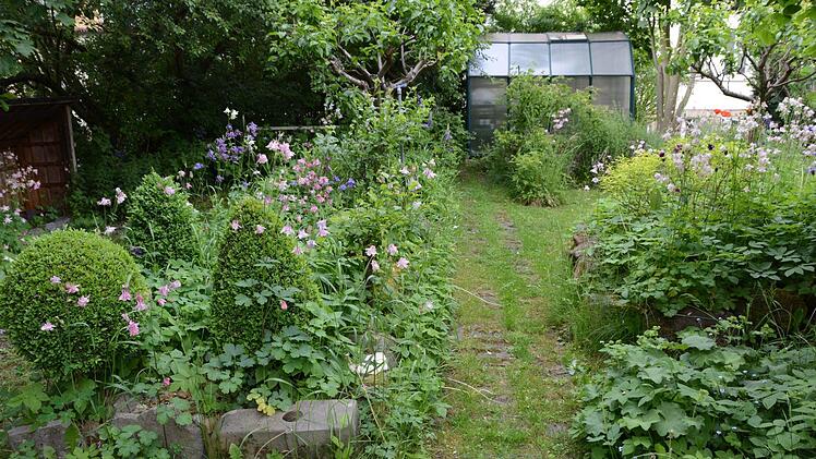 Impressionen aus dem Garten der Familie Punke im Kulmbacher Ortsteil Melkendorf Foto: Dagmar Besand
