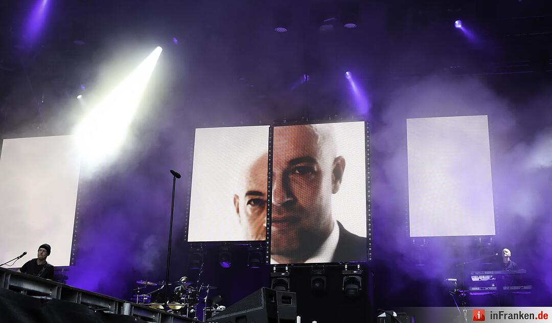 Unheilig und drei Vorbands spieleten am Freitag in Rothenburg ob der Tauber