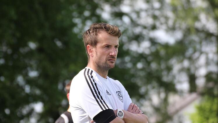 Neuenmarkts Spielertrainer Florian Schlegel. Foto: Thomas Nietner