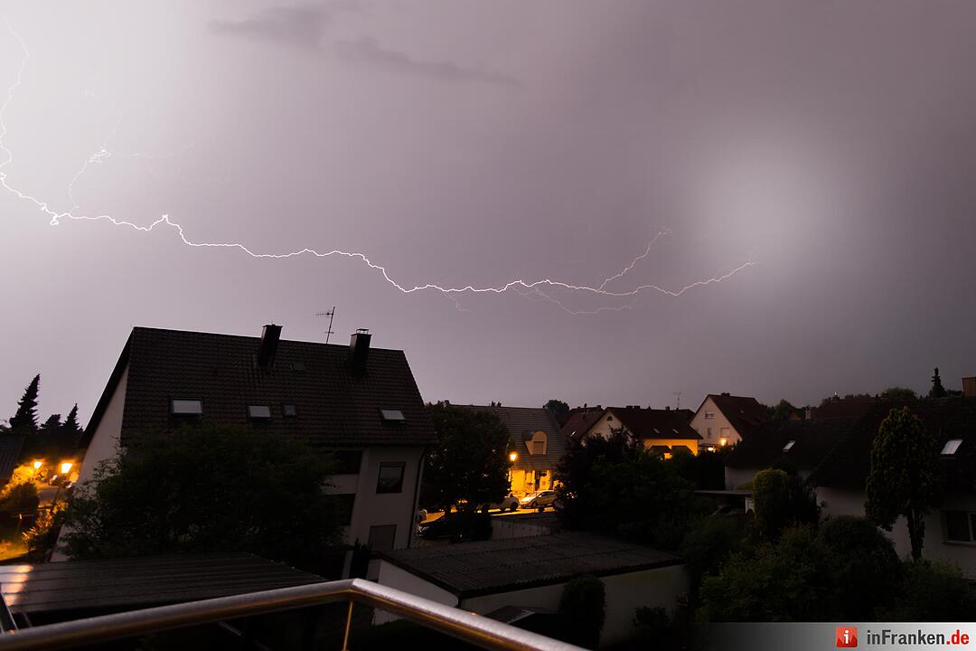 Gewitter ueber Fuerth