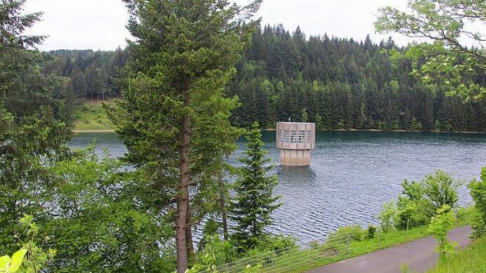 Hier die Ködeltalsperre, wie sie sich heute präsentiert, Foto: Archiv