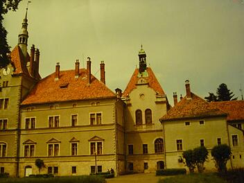 Das Schloss der Schönborns in Munkatsch, erweitert von Balthasar Neumann -  jetzt ist es ein Sanatorium. Foto: privat