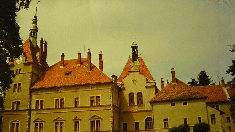 Das Schloss der Schönborns in Munkatsch, erweitert von Balthasar Neumann -  jetzt ist es ein Sanatorium. Foto: privat