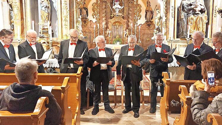 Das besinnliche Adventskonzert fand in der Wallfahrtskirche St. Moritz statt.