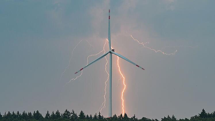 Gewitter über Berlin und Brandenburg