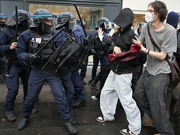 Schulproteste in Frankreich
