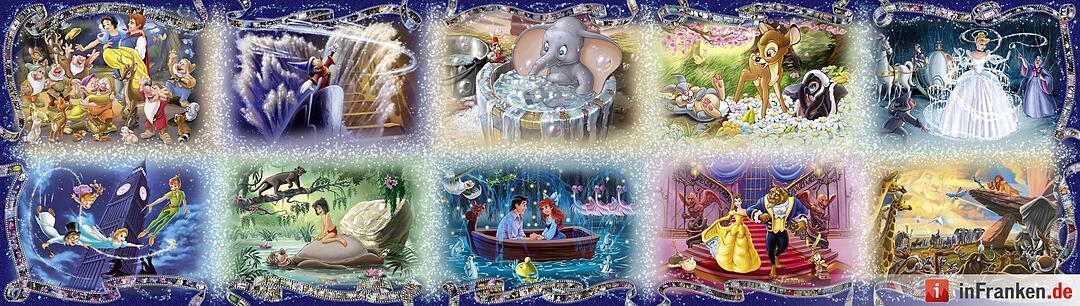 Das größte in Serie gefertigte Puzzle der Welt - Unvergessliche Disney Momente