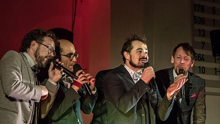 Impressionen vom Gastspiel des A-cappella-Quintett Viva Voce in der ausverkauften Coburger MorizkircheFoto: Jochen Berger