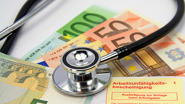 Krankengeld, Krankheit, krankgeschrieben, Krankschreibung, Geld