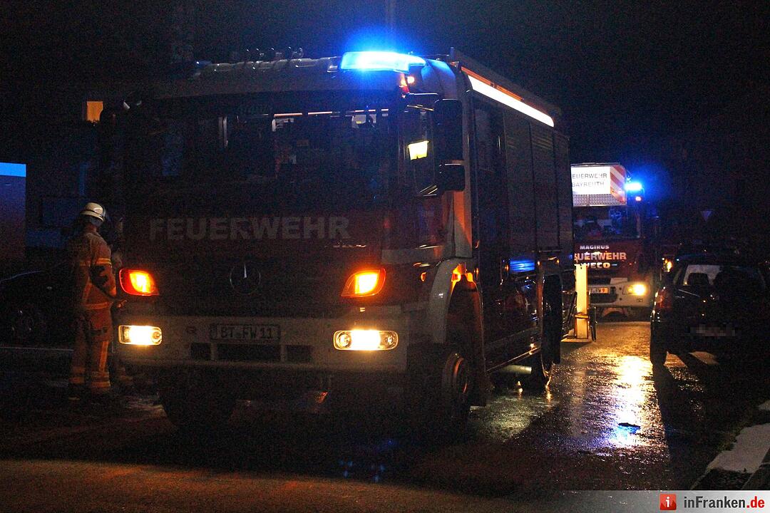 Zimmer in Bayreuth brennt aus