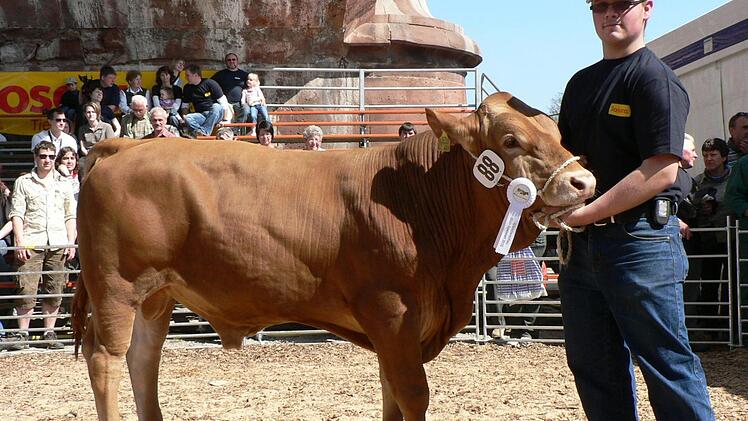 Vorfreude auf das tierische Wochenende in der Frankenhalle.  Foto: privat