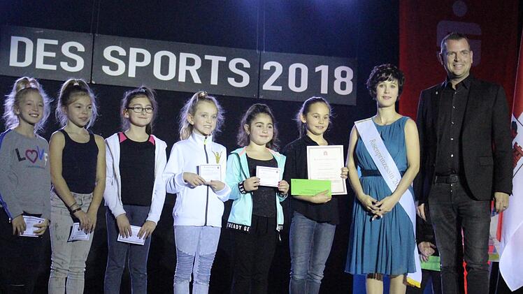 Ehrungen bei der Nacht des Sports in Bad Kissingen. Sebastian Schmitt