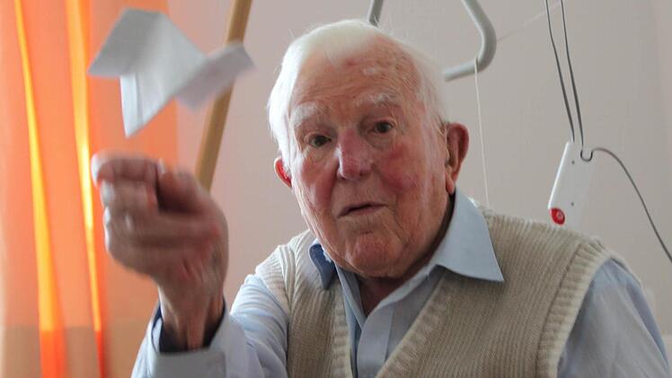 Robert Mandetzky lebt im Willy-Brandt-Haus der Awo in Bad Brückenau. Foto: Ulrike Müller