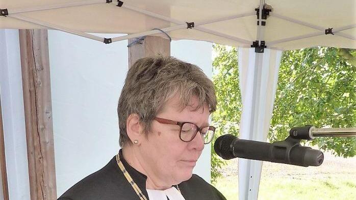 Die Festpredigt hielt Landesbischöfin Ilse Junkermann. Foto: Gerd Fleischmann