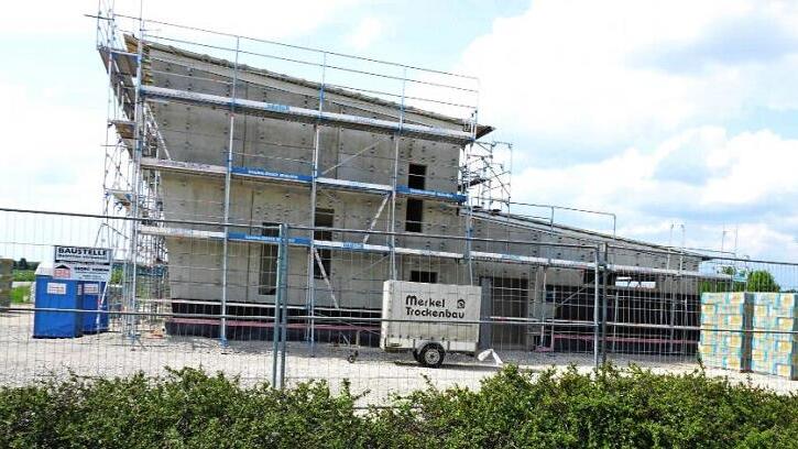 Im Feuerwehrhaus stehen die Trockenbauarbeiten an. Foto: Richard Sänger