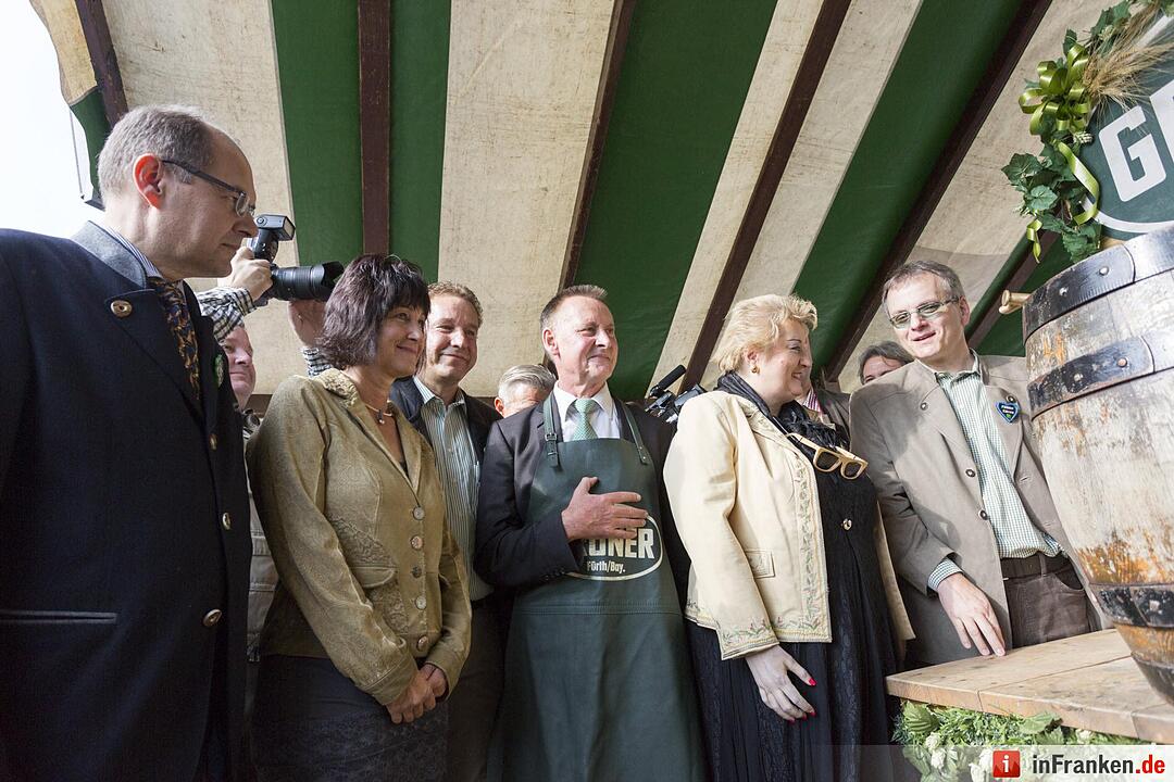 Fürther Michaeliskirchweih eröffnet