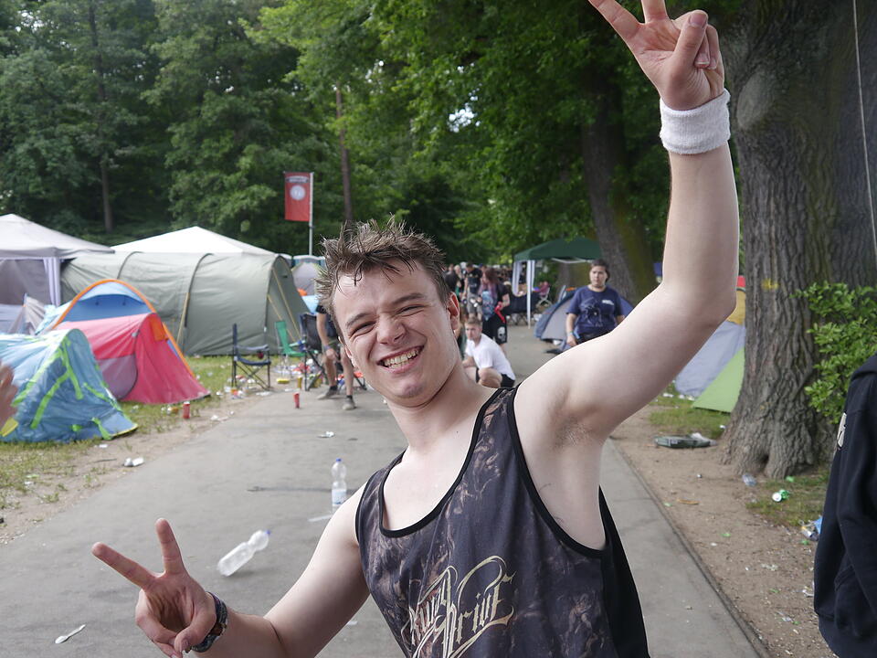 Zweiter Tag bei Rock im Park: Was geht auf dem Zeltplatz ab?