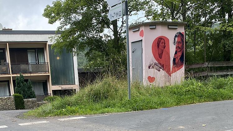 Bei Starkregen wird Schotter auf den "Rhönexpress"-Radweg geschwemmt. Foto: Hans-Peter Ehrensberger