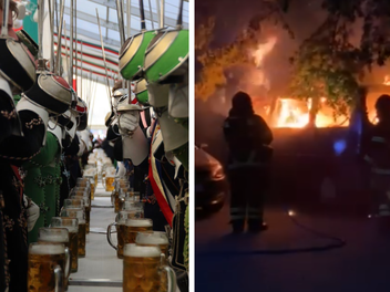 Coburger Convent 2023: Gegner ver&uuml;ben Brandanschlag und Farbattacken - "absolut inakzeptabel"