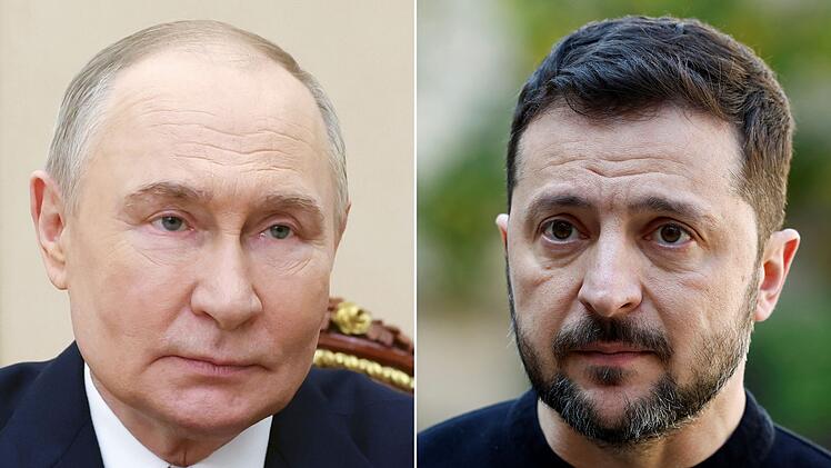 Wladimir Putin und Wolodymyr Selenskyj
