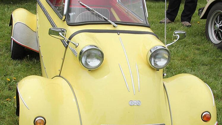 Vom Jagdflieger zum Mini-Auto: der Messerschmitt-Kabinenroller.
