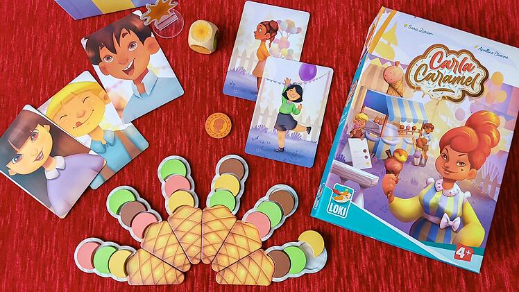 Carla Caramel im Test: Toll umgesetztes Eistüten-Füllen - Nominiert als Kinderspiel des Jahres 2023