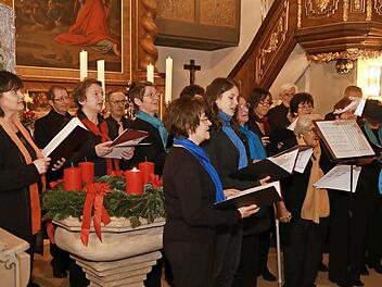 Der Kunreuther Kirchenchor hielt sich im Konzert an eher klassisches Liedgut. Foto: Franz Galster