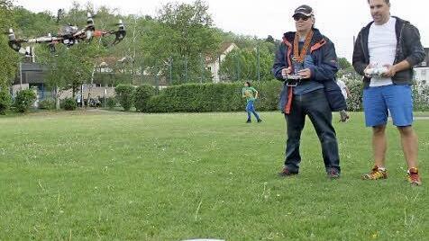 Reiner Steib (links) und Sascha Strobel beim Start.