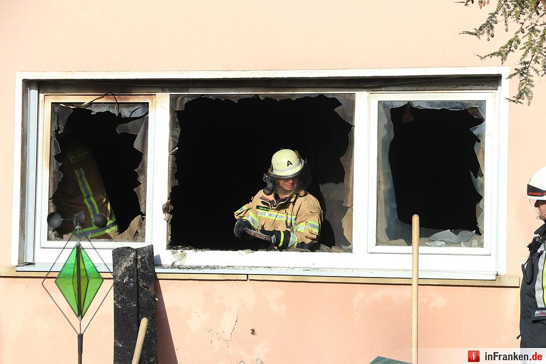 Schwerverletzter bei Brand in Hofheim