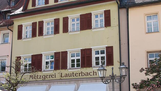 Schlechte Nachricht f&uuml;r die Kulmbacher Innenstadt: Die Metzgerei Lauterbach am Marktplatz macht zu. Damit hatte in Kulmbach keiner gerechnet.