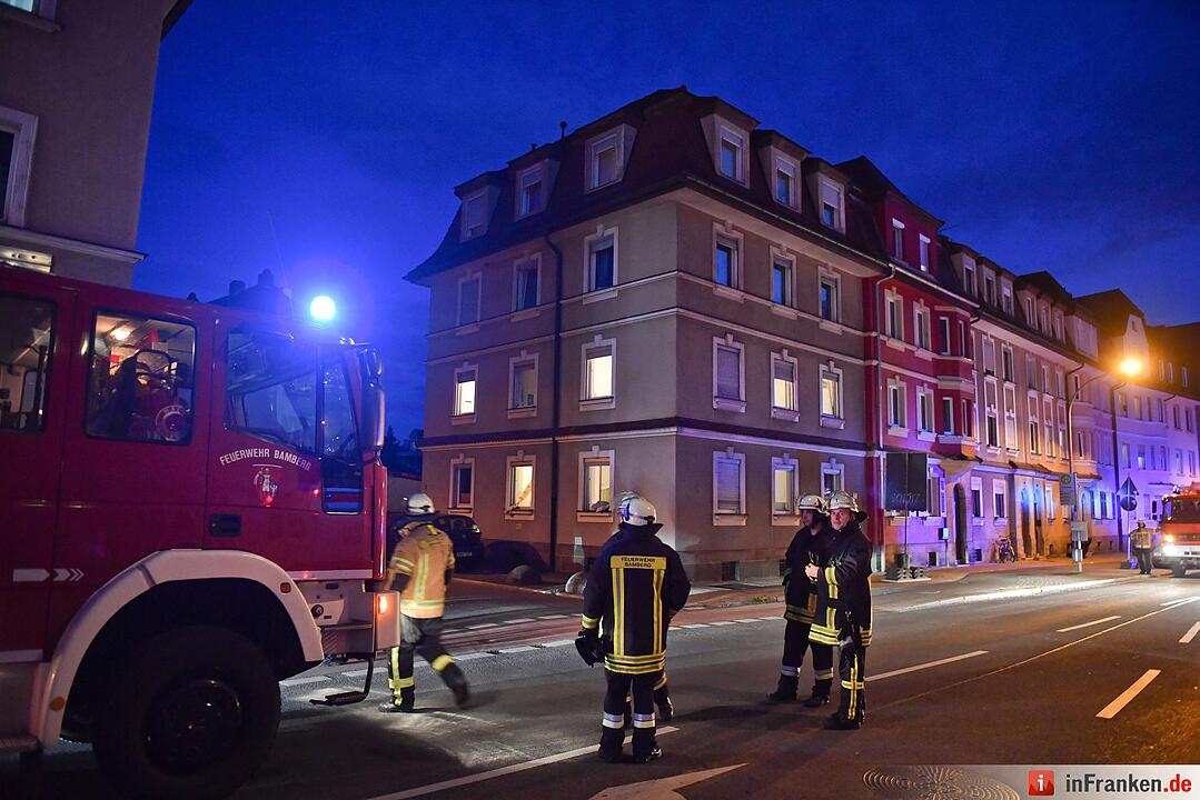 Brand in Bamberg-Ost