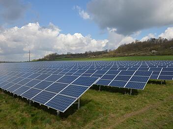 Bürgersolarpark bei UnterhaidFoto: Ronald Rinklef/Archiv