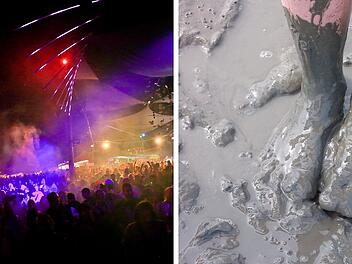 Plankenfels: Klangtherapie-Festival startet unter Extrem-Bedingungen - Gelände "wahnsinnig matschig"