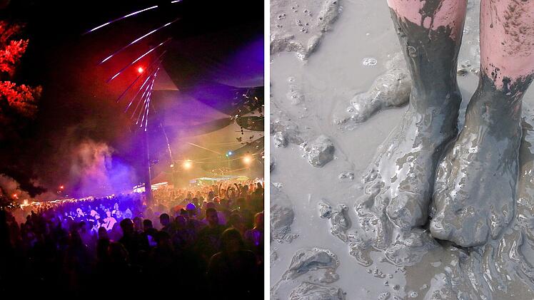 Plankenfels: Klangtherapie-Festival startet unter Extrem-Bedingungen - Gelände "wahnsinnig matschig"