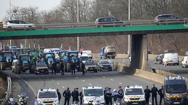 Bauernprotest - Frankreich