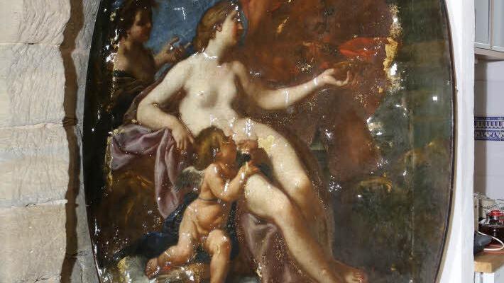 macht oval. Die Anstückungen sind deutlich zu erkennen. Foto: Barbara Herbst