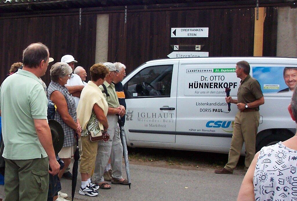 H&uuml;nnerkopfs Landtagszeit