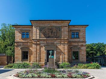 Die Villa Wahnfried, Richard Wagners Wohnhaus in Bayreuth.
