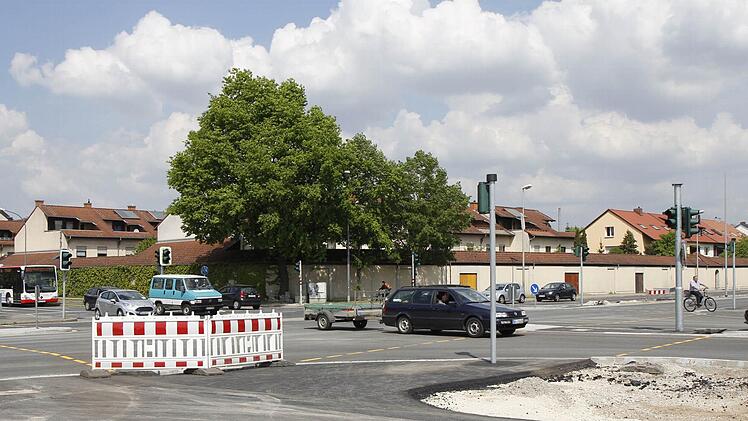 Die Kreuzung Forchheimer Straße...  Foto: Sebastian Martin