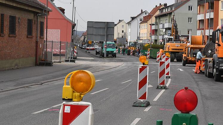 Das Baufeld befindet sich derzeit auf der Seite der Pestalozzistraße