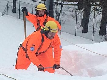Das Kronacher THW hilft den Menschen im Süden Bayerns nach Kräften. Foto: THW