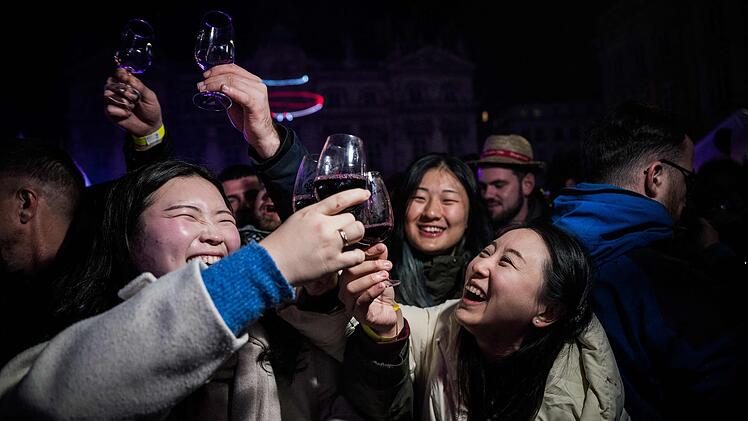 Frankreich feiert den Beaujolais Nouveau